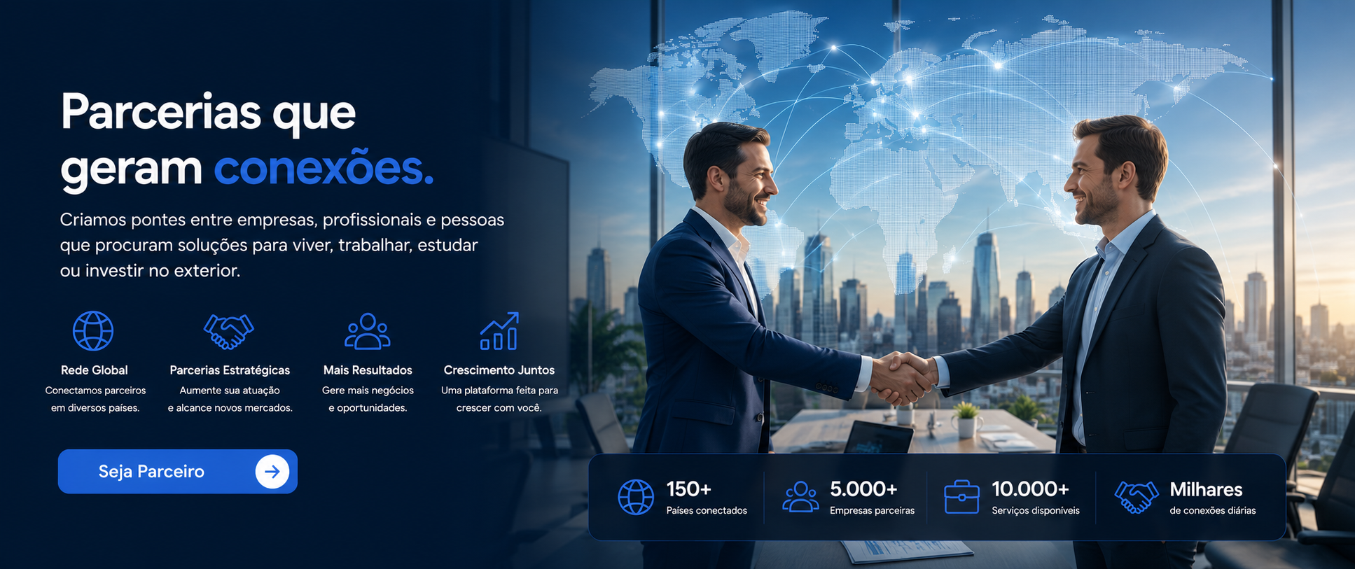 5. Parcerias que geram conexões com planejamento imigratório