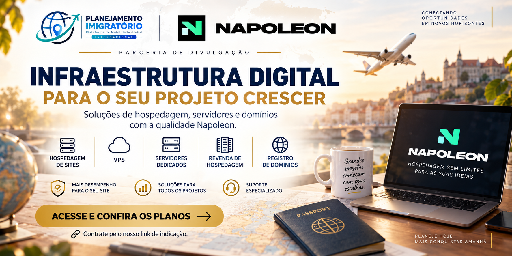 Hospedagem de sites, VPS, Servidores dedicados e Domínios com preço e qualidade.