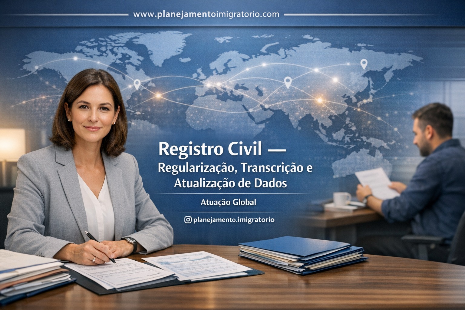 Registro Civil — Regularização, Transcrição e Atualização de Dados