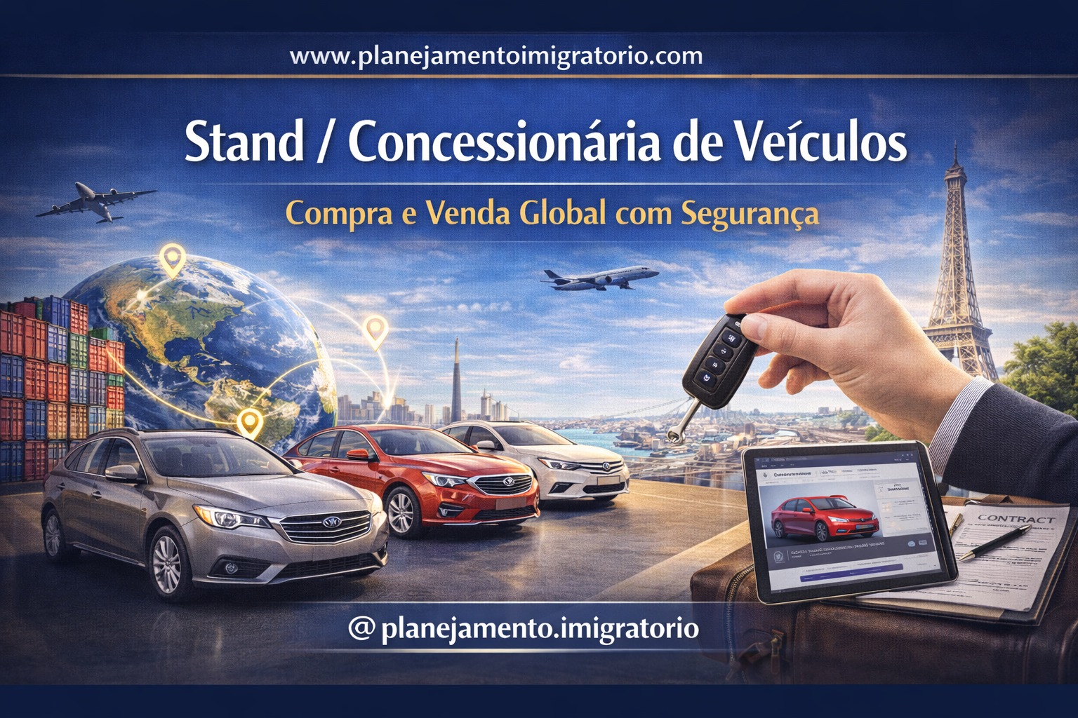 Stand / Concessionária de Veículos — Compra e Venda Global com Segurança
