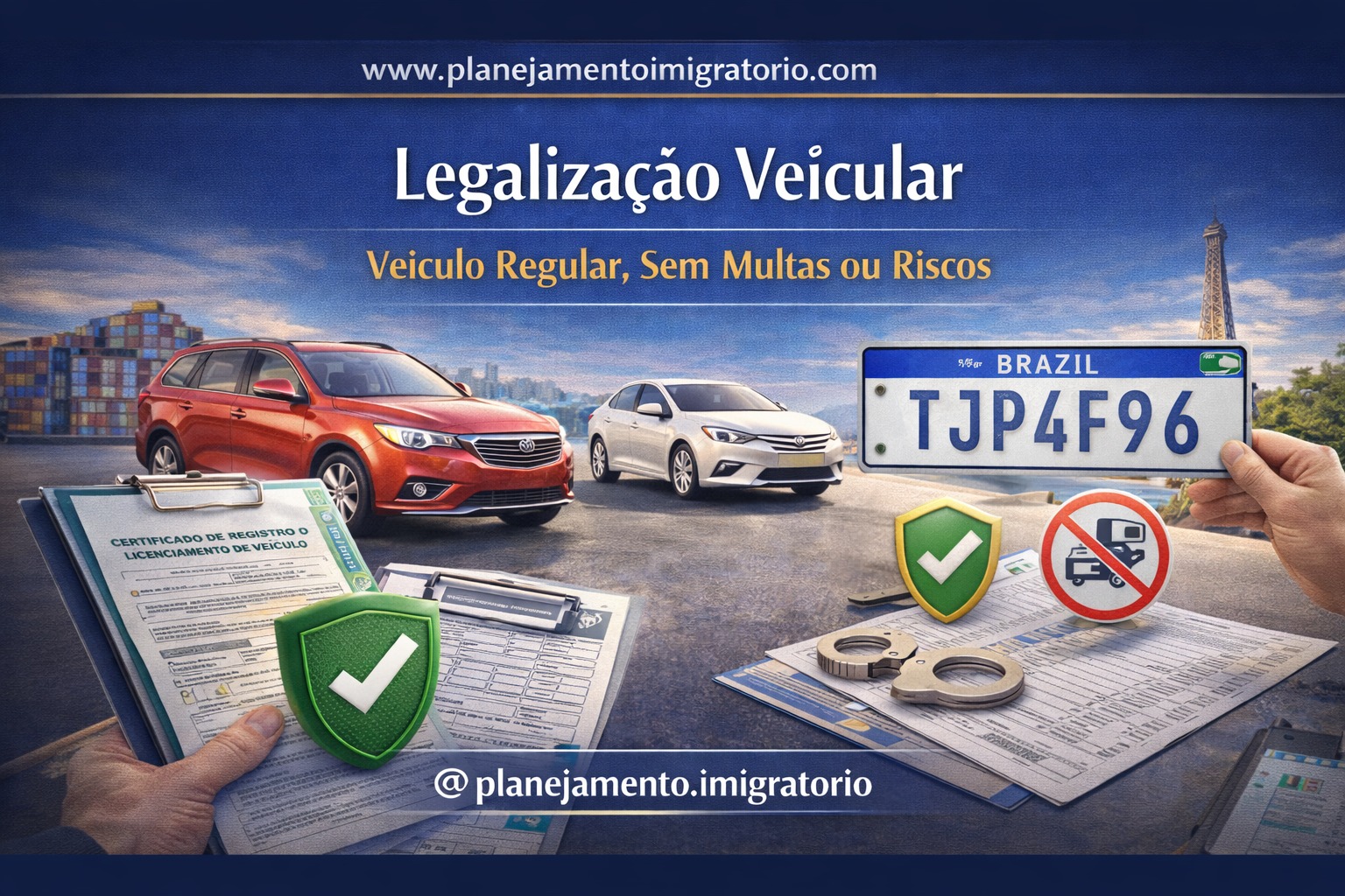 Legalização Veicular — Veículo Regular, Sem Multas ou Riscos