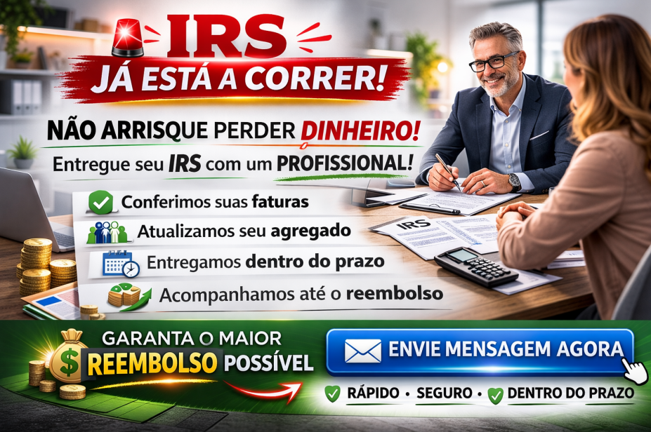 🇵🇹 Faça seu IRS em Portugal, não pagar multas altas